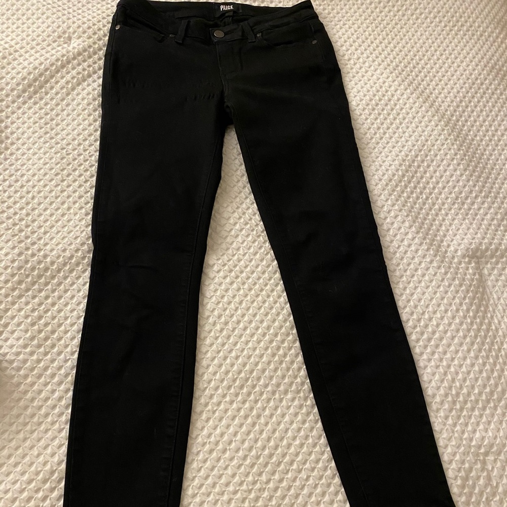 Verdugo Ankle skinny Jeans -Black- Paige Denim